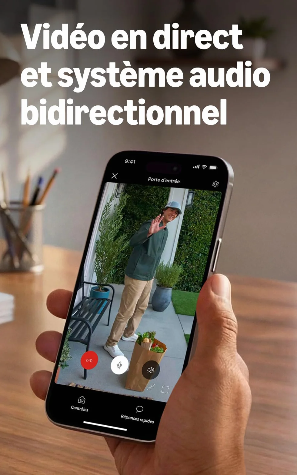 Ring Sonnette vidéo filaire (Video Doorbell Wired) (nouvelle génération) | Sonnette vidéo | Retinal 2K, zoom amélioré jusqu’à 6x | Essai gratuit de 30 jours à l’abonnement Ring