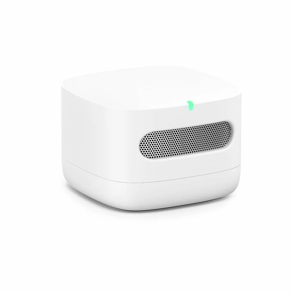 Amazon Smart Air Quality Monitor (Nouvelle génération) | Moniteur de qualité de l'air connecté Amazon | Découvrez la qualité de l'air | Fonctionne avec Alexa