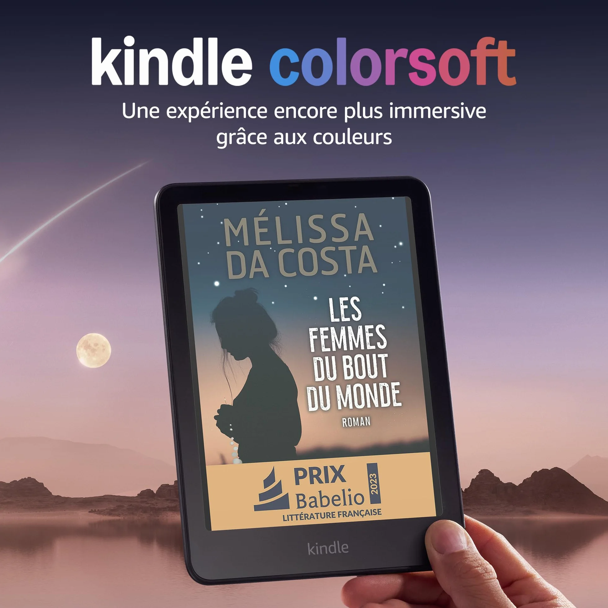 Amazon Kindle Colorsoft Signature Edition (Nouvelle génération) - Avec affichage couleur, éclairage avant à réglage automatique, charge sans fil et longue autonomie - 32 Go