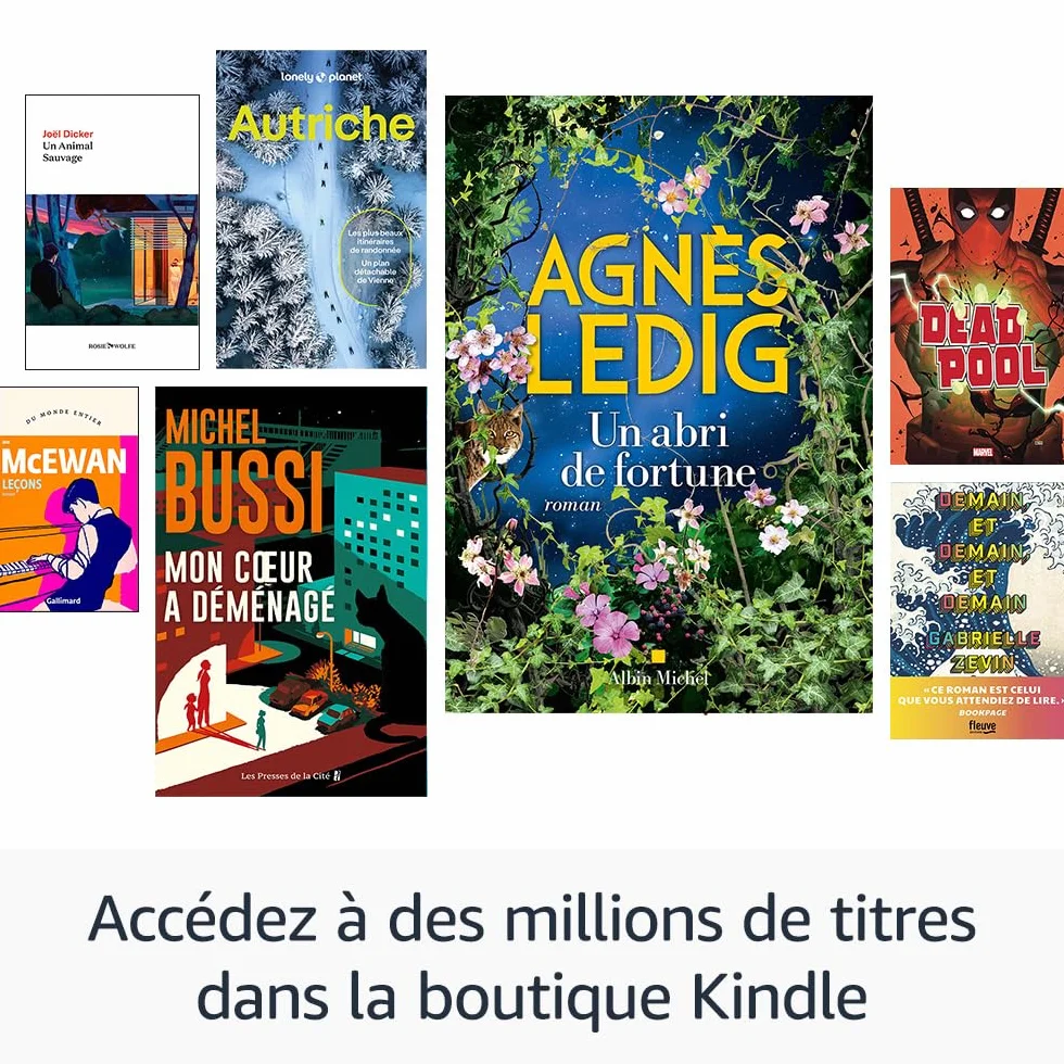 Amazon Kindle Colorsoft Signature Edition (Nouvelle génération) - Avec affichage couleur, éclairage avant à réglage automatique, charge sans fil et longue autonomie - 32 Go