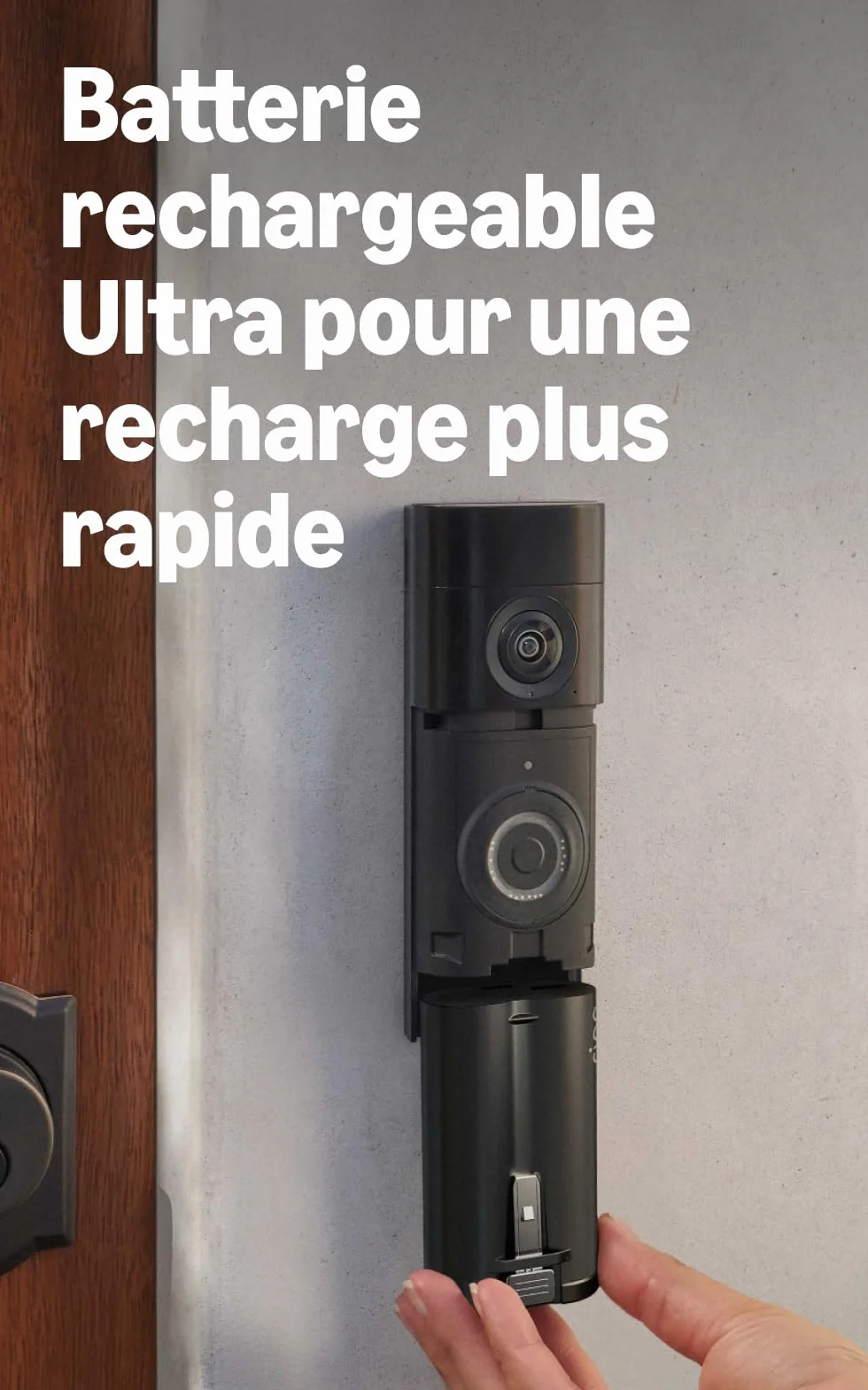 Ring Sonnette vidéo Pro sans fil (Battery Video Doorbell Pro) (nouvelle génération) | Sonnette sans fil | Retinal 4K | Zoom x10 | Batterie Ultra | Essai gratuit de 30 jours à l’abonnement Ring