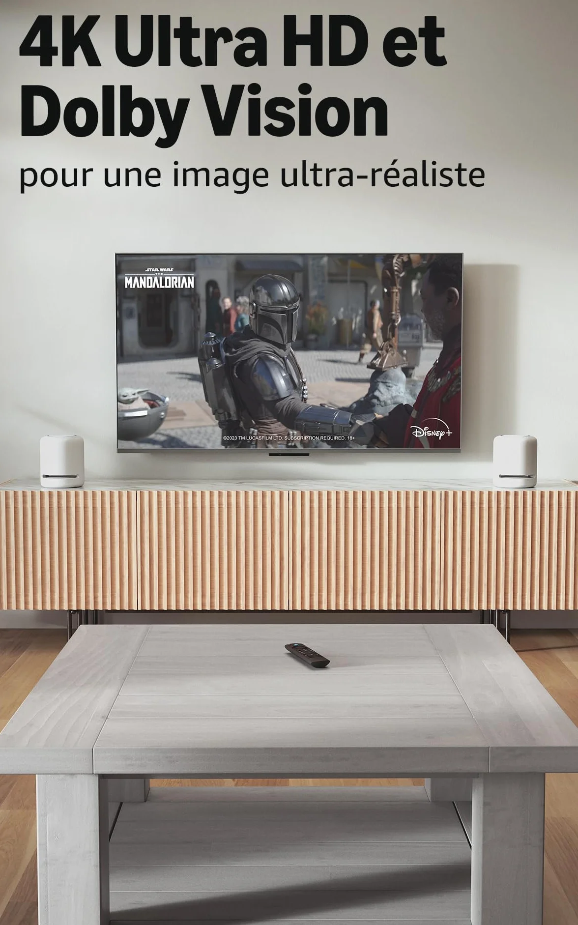 Amazon Fire TV Stick 4K Max (Nouvelle génération), Appareil de streaming avec fonctionnalité Écran dynamique et prenant en charge le Wi-Fi 6E, Trouvez vos séries plus rapidement avec Alexa+