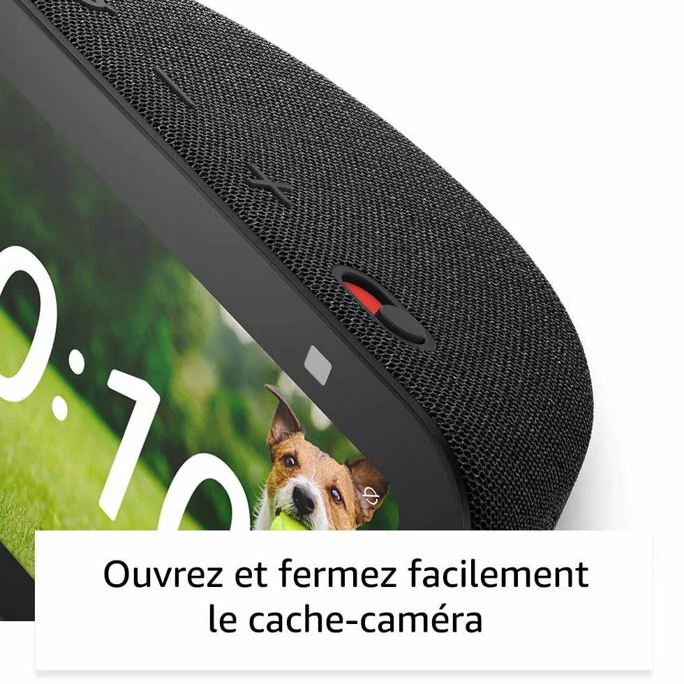 Echo Show 5 (Nouvelle génération) | Écran tactile connecté compact pour le contrôle de votre maison connectée et bien plus | Anthracite, avec accès anticipé à Alexa+