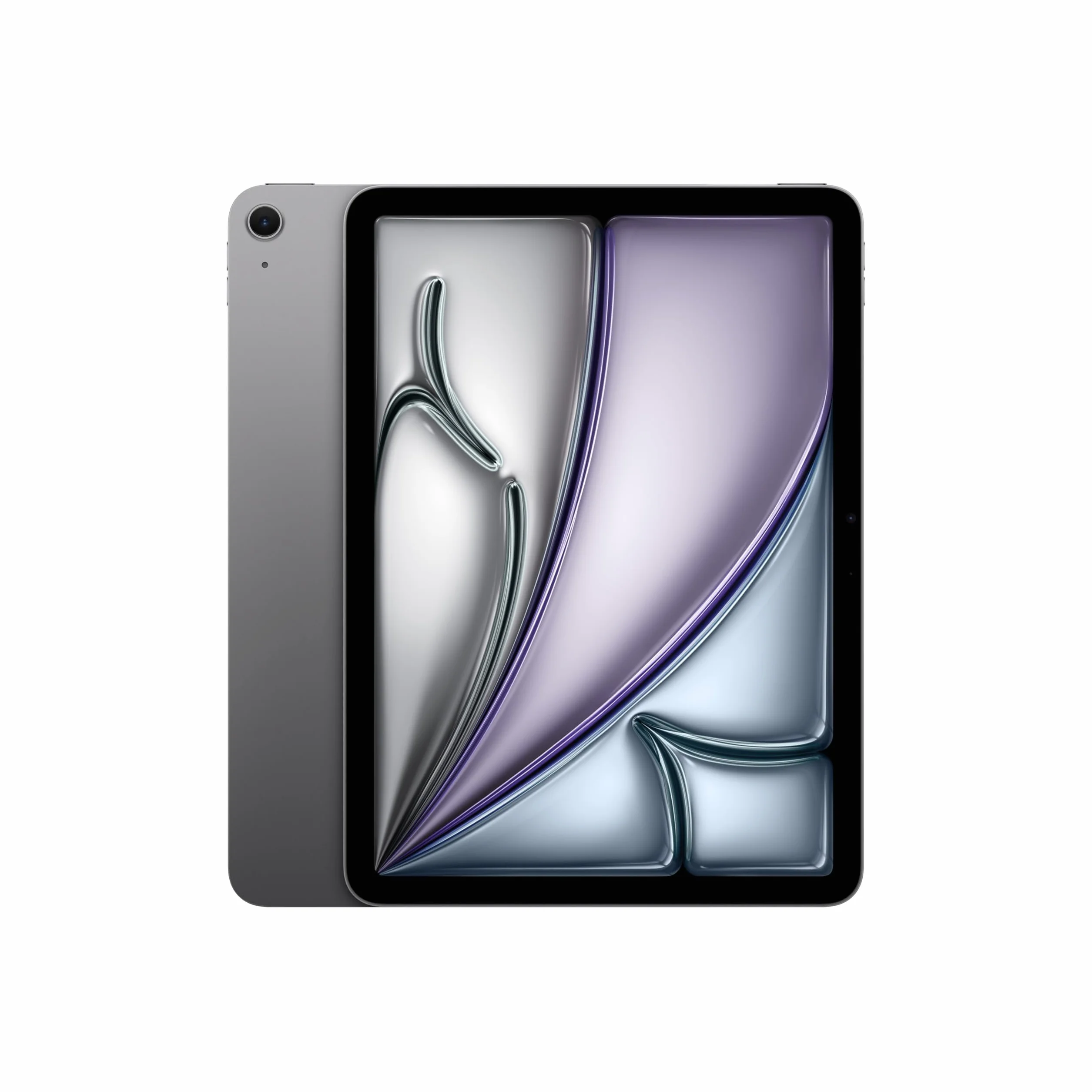 Apple iPad Air 11 Pouces (M4) : Écran Liquid Retina, 128 Go, Caméras Avant/arrière 12 MP, Wi‑FI 7 avec Apple N1, Touch ID, Autonomie d’Une journée – Gris sidéral