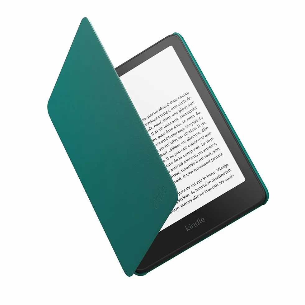 Étui pour Amazon Kindle Paperwhite et Amazon Kindle Colorsoft, pliant et léger | Étui composé de matériaux d'origine végétale