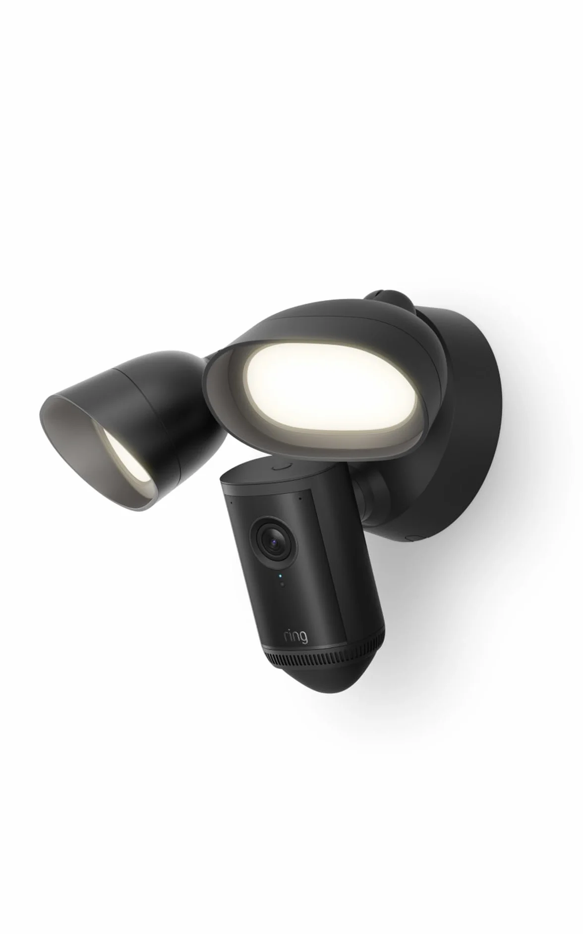 Ring Caméra Floodlight Pro (Floodlight Cam Pro, nouvelle génération) | Caméra de surveillance extérieure | Retinal 4K, Zoom 10x, 2000 lumens | Essai gratuit de 30 jours de l'abonnement Ring
