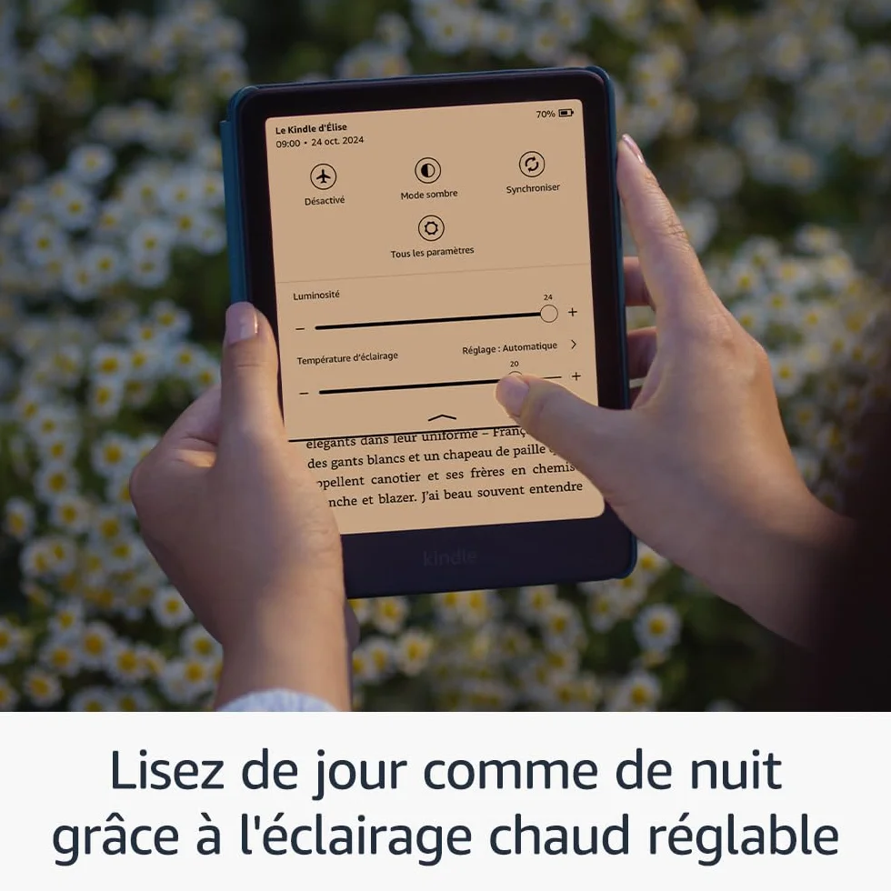 Amazon Kindle Paperwhite (Nouvelle génération) - Notre modèle le plus rapide avec un nouvel écran antireflets et une autonomie de plusieurs semaines - 16 Go - Sans publicités - Noir