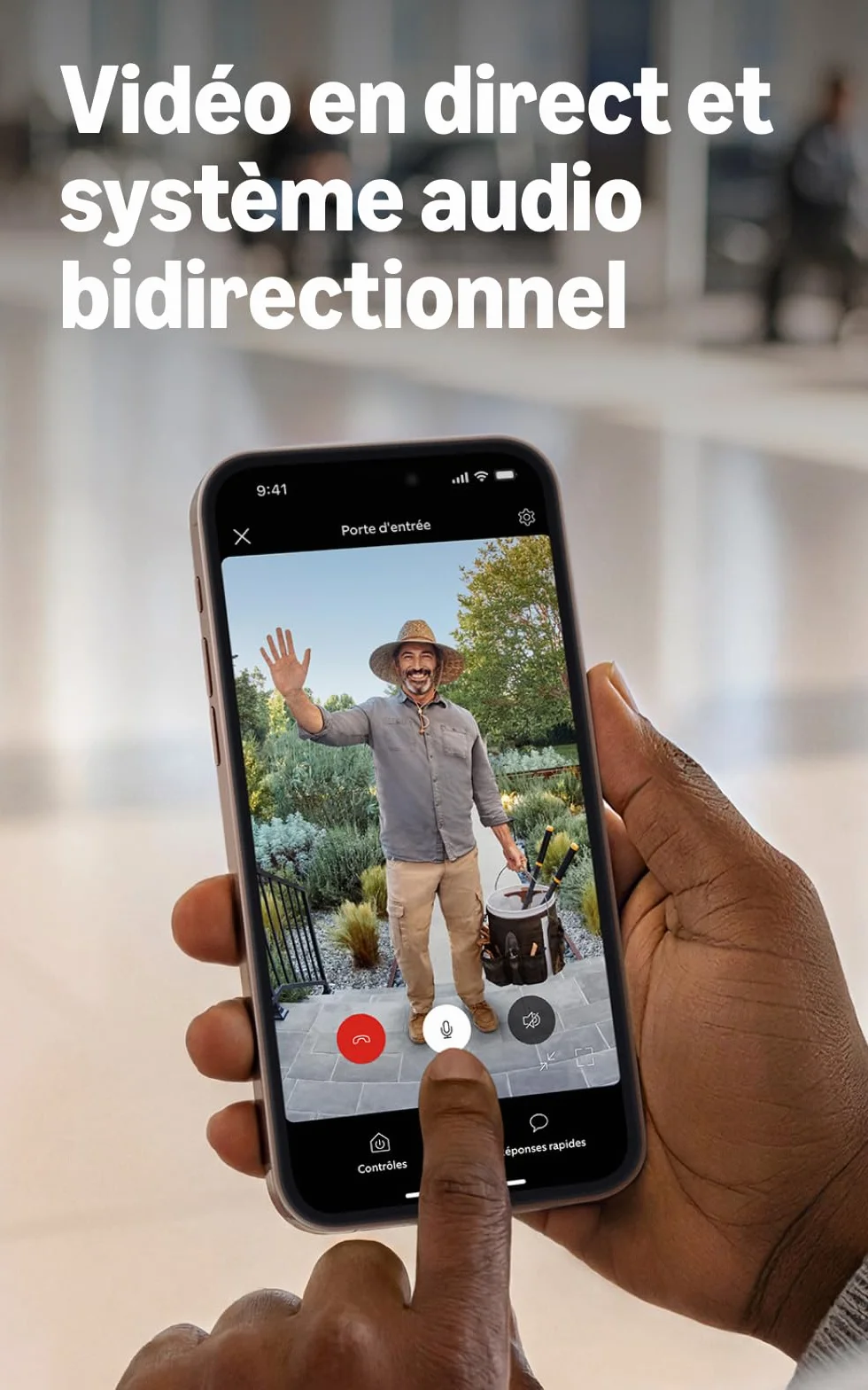 Ring sonnette vidéo sans fil (Battery Video Doorbell) (nouvelle génération) | Sonnette sans fil à installer soi-même | Retinal 2K | Zoom x6 | Batterie intégrée | Essai de 30 jours à l’abonnement Ring