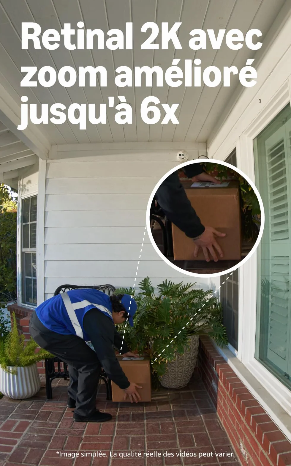 Ring sonnette vidéo Plus sans fil (Battery Video Doorbell Plus) (nouvelle génération) | Retinal 4K | Zoom x6 | Batterie rechargeable amovible | Essai gratuit de 30 jours à l’abonnement Ring