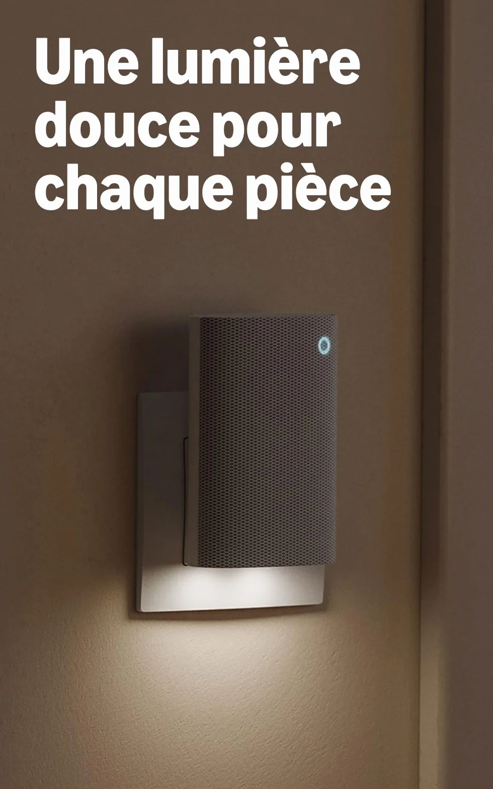 Ring Chime Plus (nouvelle génération) | Notifications audio claires pour tous les appareils Ring | Veilleuse intégrée | Tonalités personnalisables | À installer soi-même sur une prise de courant