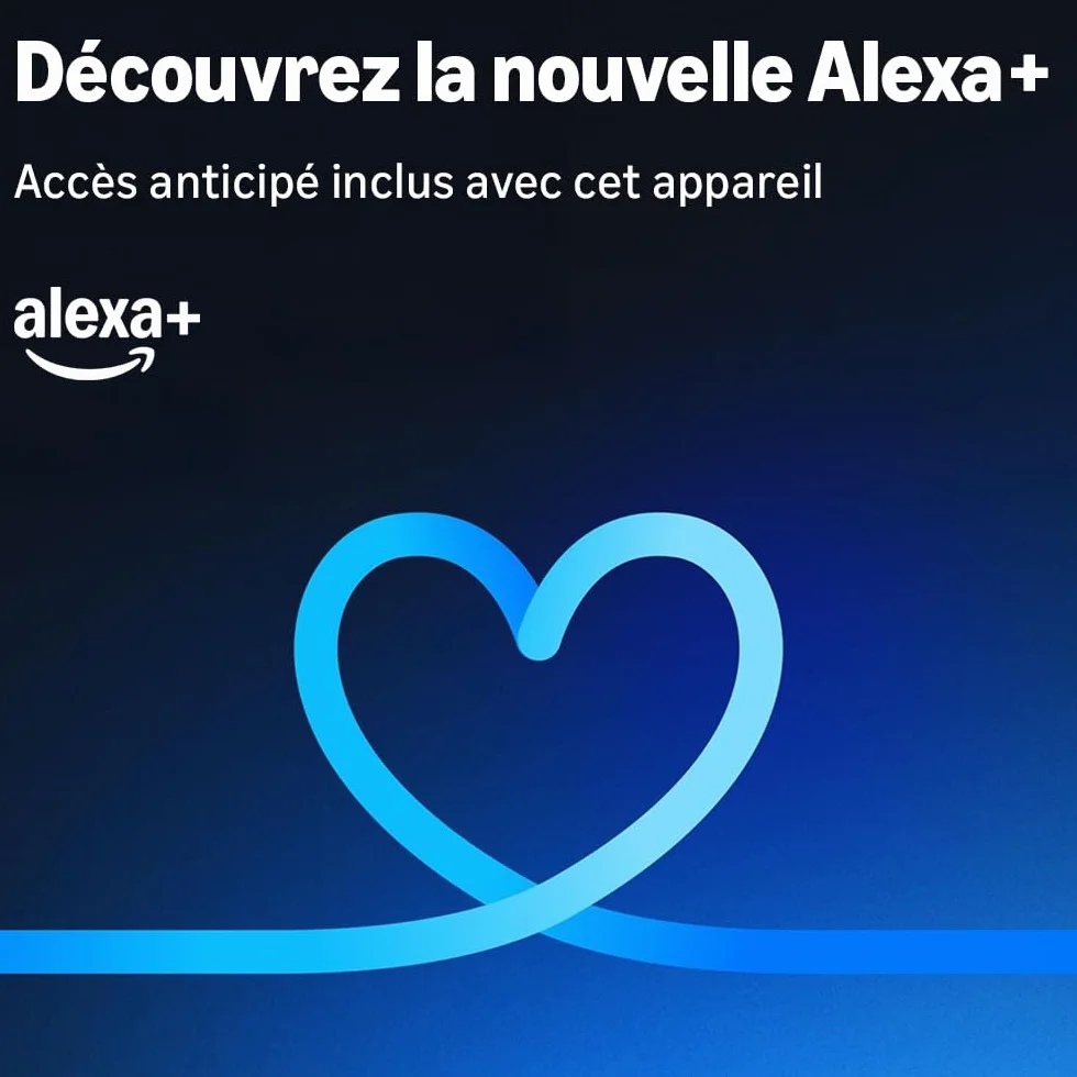 Amazon Echo Spot (Nouvelle génération) | Réveil connecté avec un son de qualité | Noir, avec accès anticipé à Alexa+