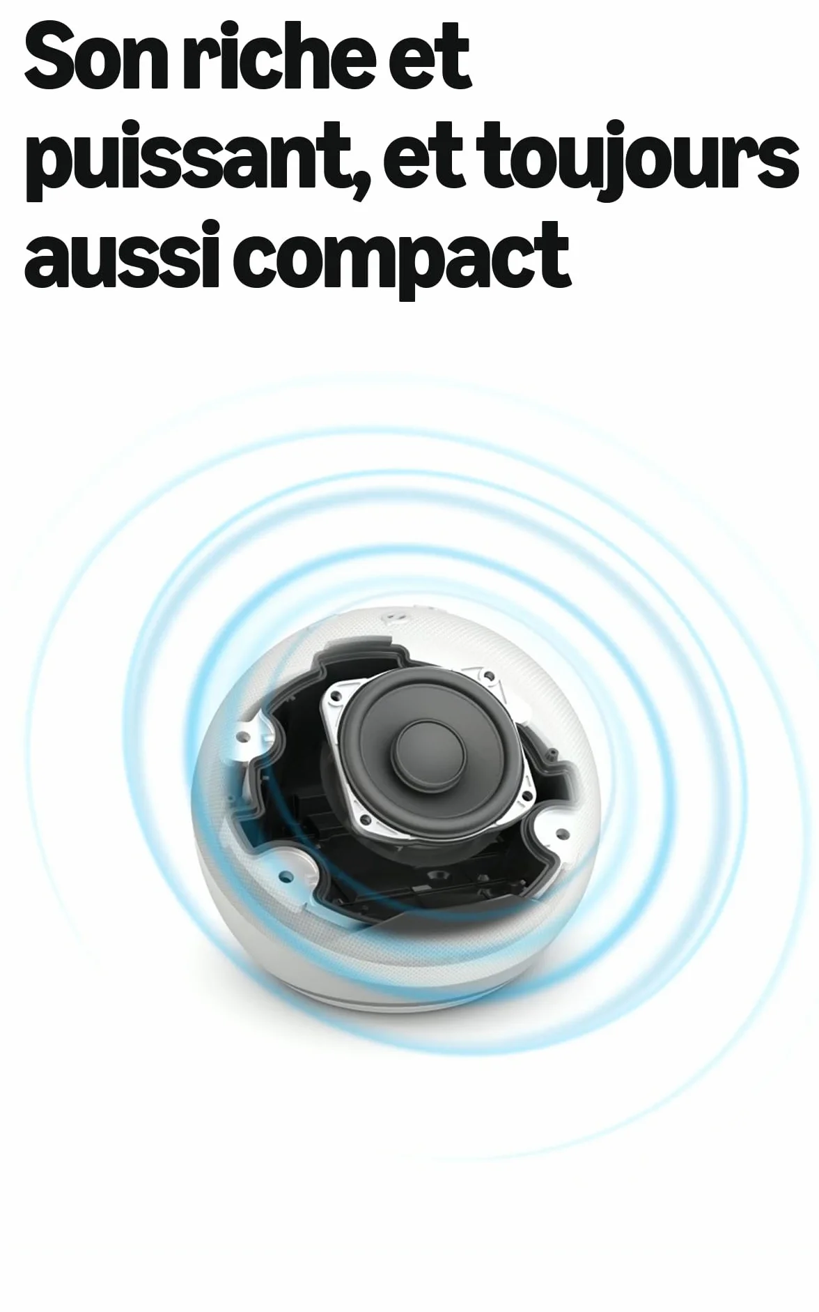 Echo Dot (Nouvelle génération) | Enceinte connectée Bluetooth et Wi-Fi au son puissant encore plus imposant | Anthracite, avec accès anticipé à Alexa+