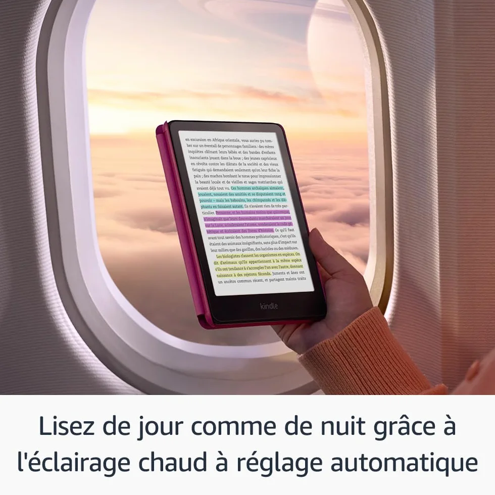 Amazon Kindle Colorsoft Signature Edition (Nouvelle génération) - Avec affichage couleur, éclairage avant à réglage automatique, charge sans fil et longue autonomie - 32 Go