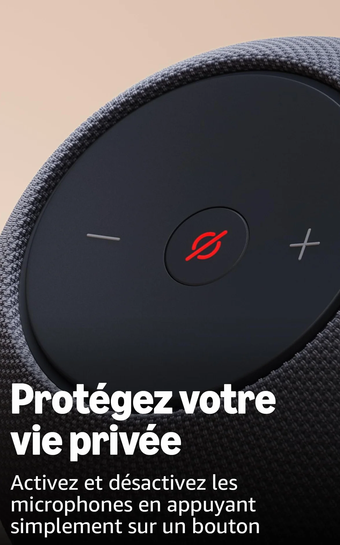 Amazon Echo Dot Max (nouvelle génération) : enceinte avec son qui emplit la pièce et hub connecté intégré, Graphite, avec accès anticipé à Alexa+
