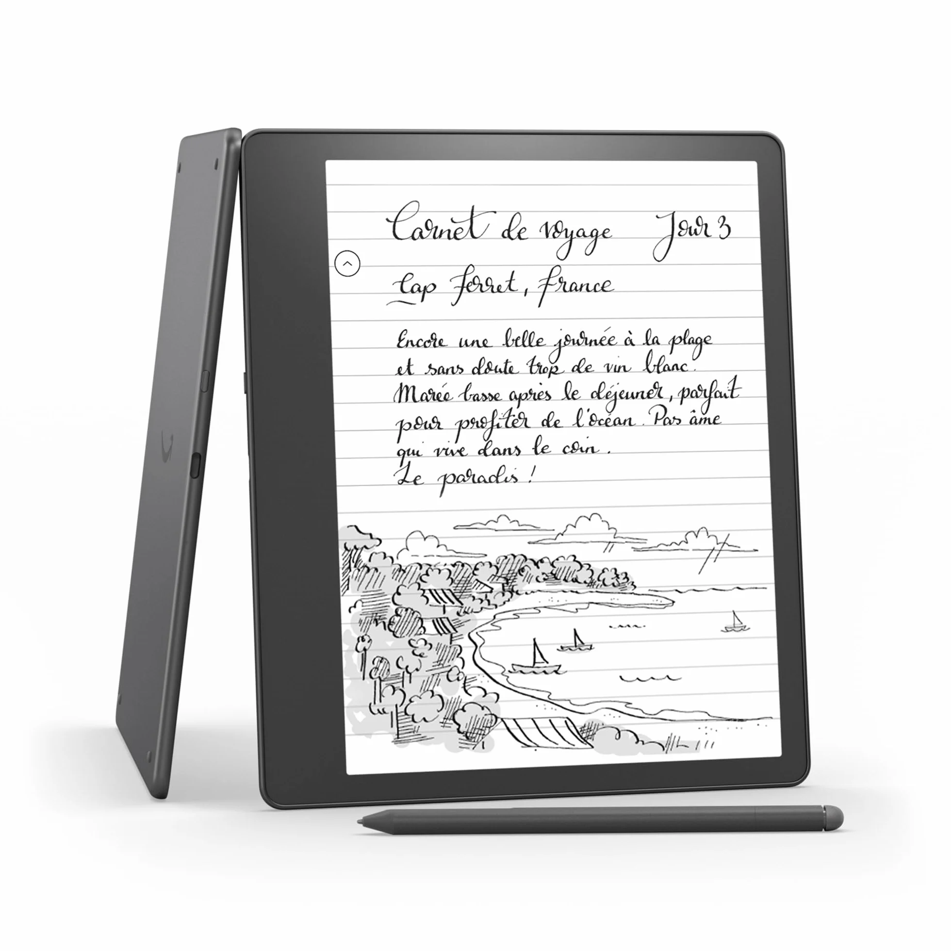 Kindle Scribe (2022) - 32 Go | Le premier Kindle et carnet de notes numérique tout-en-un, avec écran Paperwhite 10,2" de 300 ppp | Stylet premium inclus