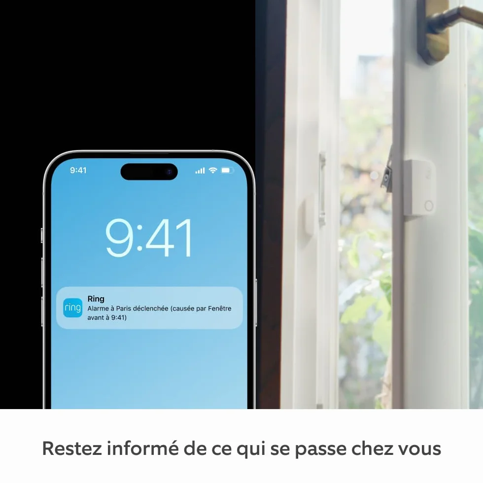 Kit Ring Alarm - S | Alarme de maison sans fil connectée, système de sécurité avec surveillance assistée en option | Sans engagement à long terme, Fonctionne avec Alexa
