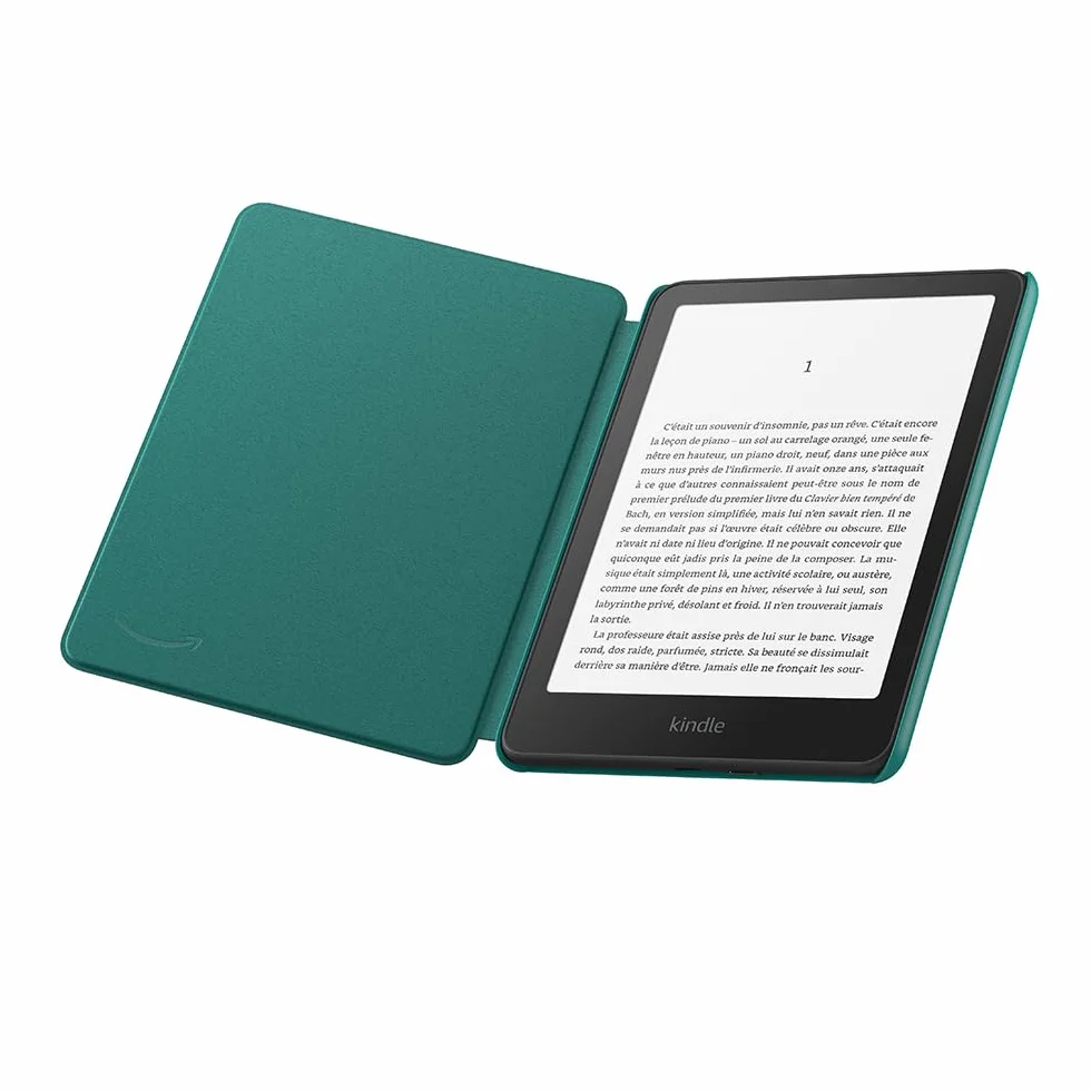 Étui pour Amazon Kindle Paperwhite et Amazon Kindle Colorsoft, pliant et léger | Étui composé de matériaux d'origine végétale