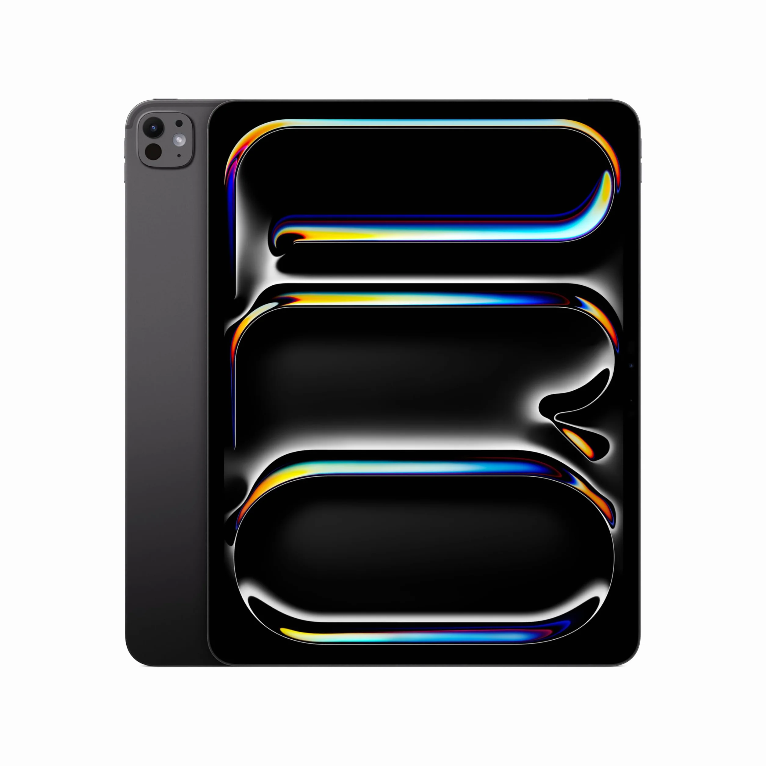 Apple iPad Pro 13 Pouces (M5) : Écran Ultra Retina XDR Verre Standard, 512 Go, Caméra Avant Horizontale 12 MP/Caméra arrière 12 MP, Wi-FI, Autonomie d’Une journée — Noir sidéral