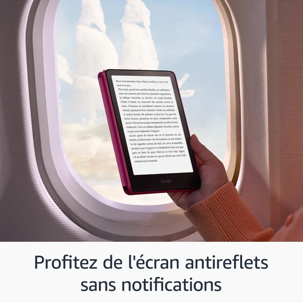 Amazon Kindle Paperwhite (Nouvelle génération) - Notre modèle le plus rapide avec un nouvel écran antireflets et une autonomie de plusieurs semaines - 16 Go - Sans publicités - Noir