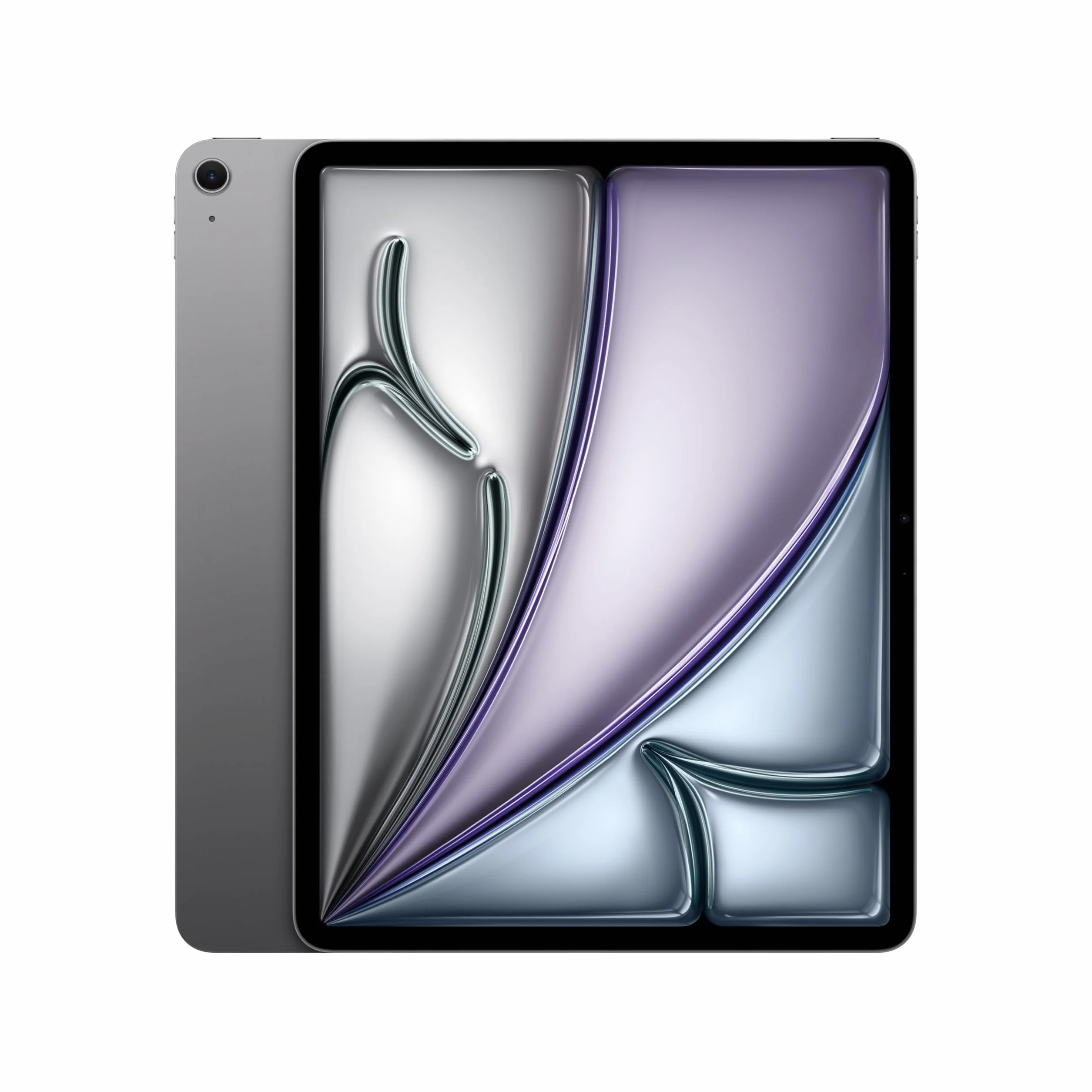 Apple iPad Air 13 Pouces (M4) : Écran Liquid Retina, 128 Go, Caméras Avant/arrière 12 MP, Wi‑FI 7 avec Apple N1, Touch ID, Autonomie d’Une journée – Gris sidéral