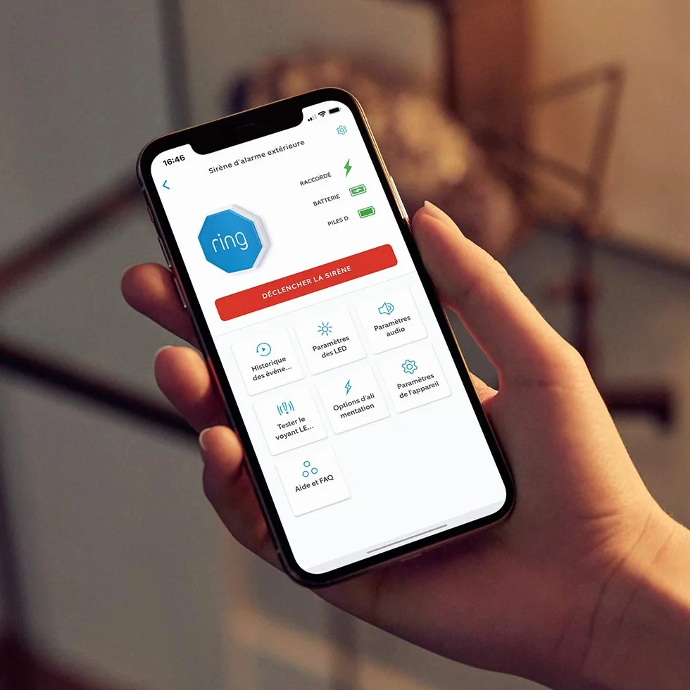 Sirène extérieure pour Ring Alarm par Amazon