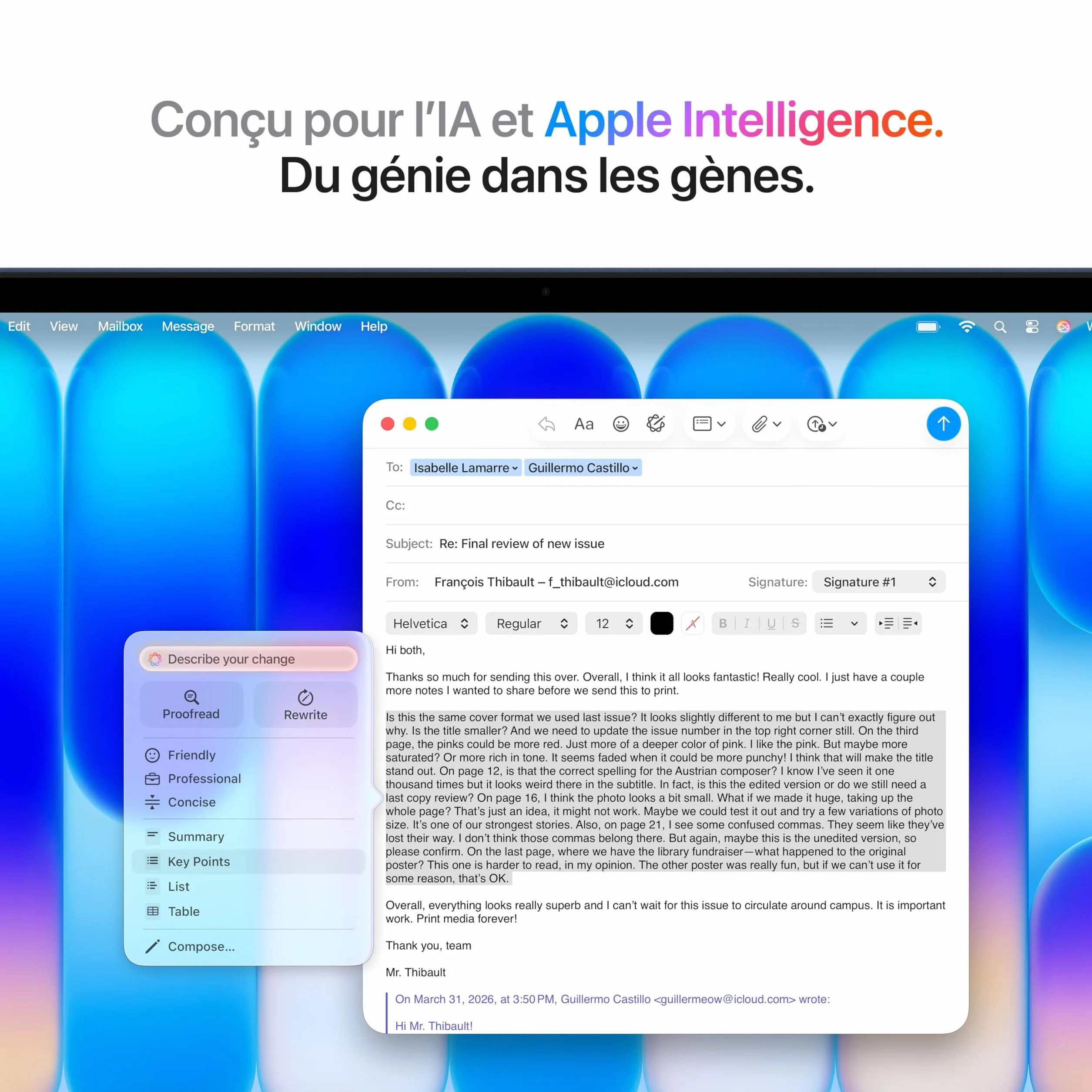 Apple MacBook Neo 13″ 2026 Portable avec Puce A18 Pro : Conçu pour l’IA et Apple Intelligence, écran Liquid Retina, mémoire unifiée 8 Go, SSD 512 Go, Caméra FaceTime HD 1080p, Touch ID ; Indigo